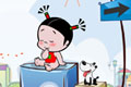 小破孩3月壁纸-妇女节快乐